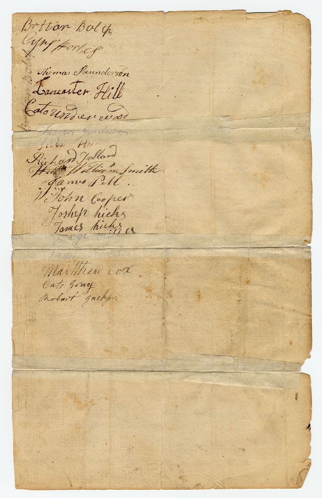 1788 Petition African Lodge Abolish Slavery Cont